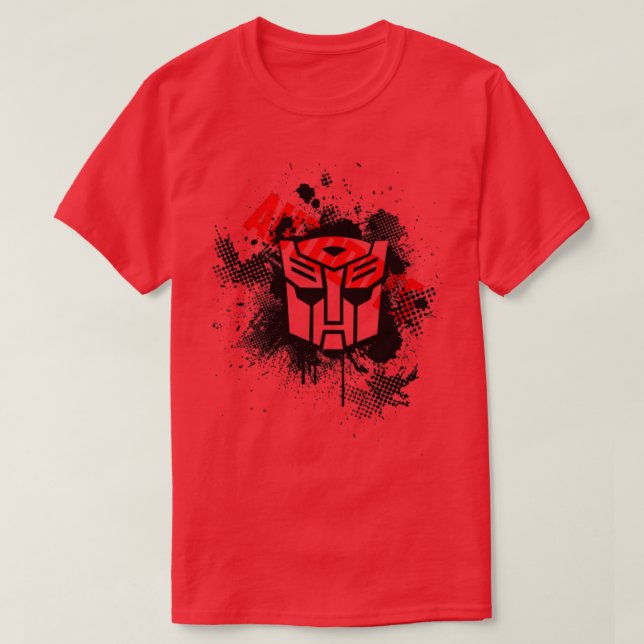 Camiseta AUTOBOTS Lixo polka (Frente do Design)