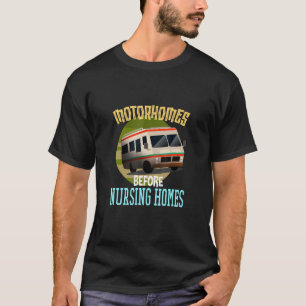 Camiseta Autocaravanas Antes De Enfermar Mais velho Rv
