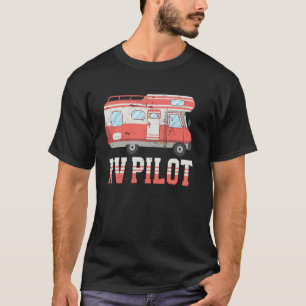 Camiseta Autocarrofe Camping Caravana Retro Reboque Rv Pilo