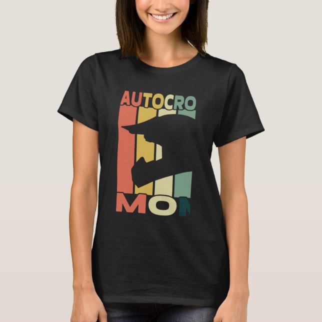Camiseta Autocross Mom I Cone Racing Autocross (Frente)