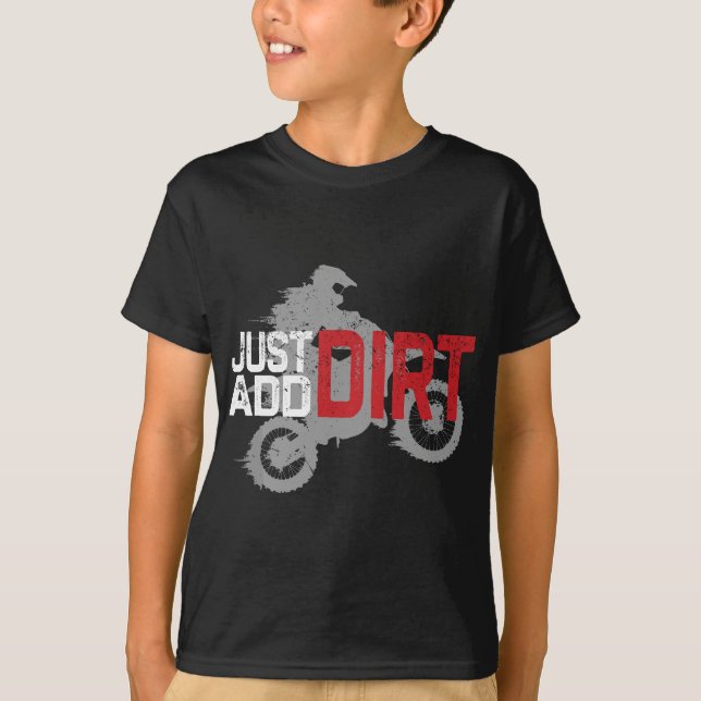 Camiseta Autocruz Juvenil, Bicicleta Dirt, Dirtbike, Dirt (Frente)