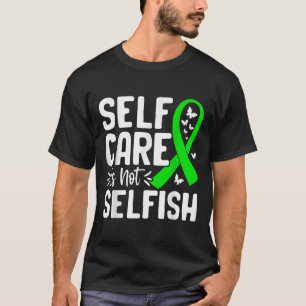 Camiseta Autocuidados Não É Consciência Mental Egoísta
