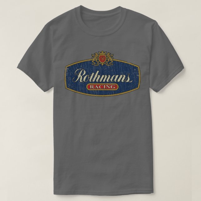 Camiseta Autoesporte Rothmans Racing 1982 (Frente do Design)