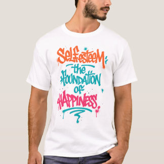 Camiseta Autoestima e Felicidade