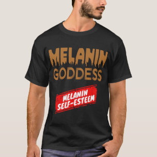 Camiseta Autoestima e História Negra Mês 2023 Melanin G