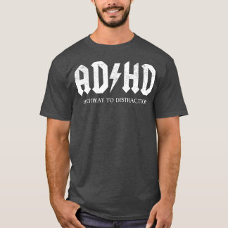 Camiseta Autoestrada ADHD para distração da saída