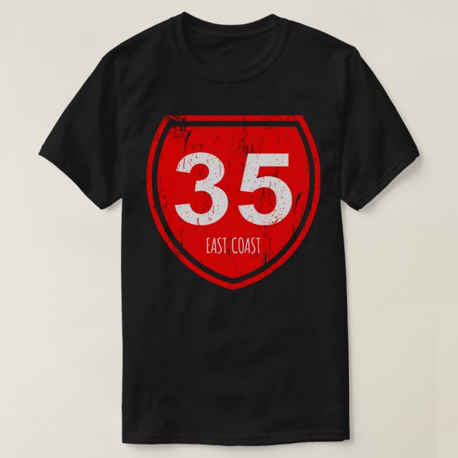 Camiseta Autoestrada Leste 35 Aotearoa (Frente do Design)