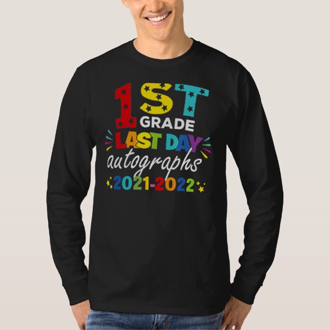 Camiseta Autográficos Do Dia Passado Para Crianças Da Class (Frente)
