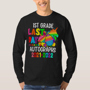Camiseta Autográficos Do Dia Passado Para Crianças Da Class
