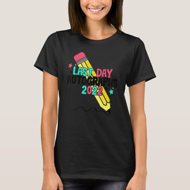 Camiseta Autográficos do último dia 2022 (Frente)