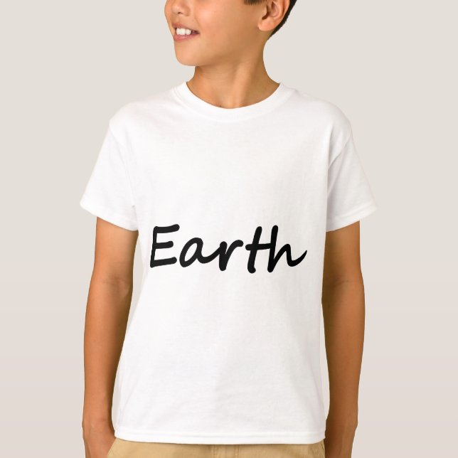 Camiseta Autógrafo da Terra (Frente)