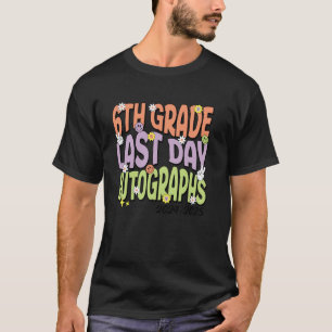 Camiseta Autógrafos do Último Dia do 6º Ano Professores Alu