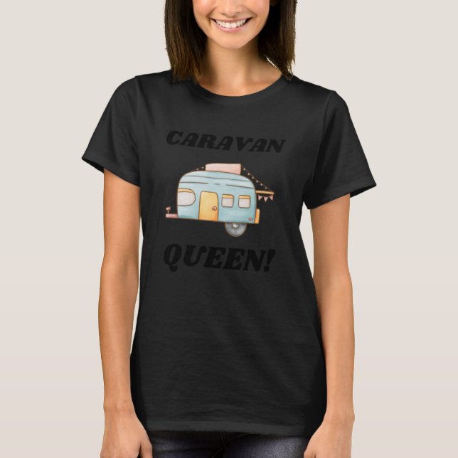 Camiseta Autohome Caravan Queen (Frente)