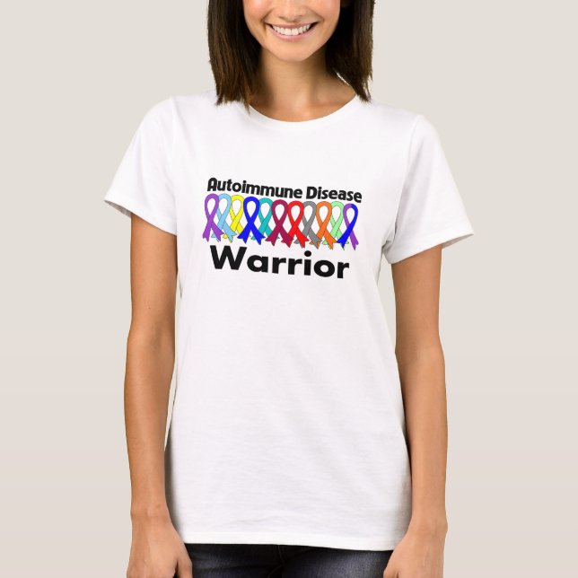 Camiseta Autoimmune Disease Warrior (Frente)