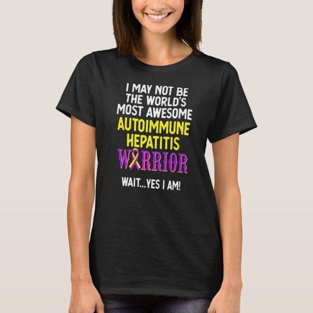 Camiseta Autoimune Hepatite Sobrevivente 9 (Frente)