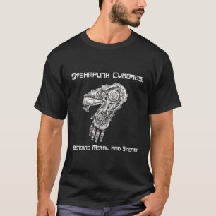 Camiseta Automação Com Motor A Vapor De Futurismo