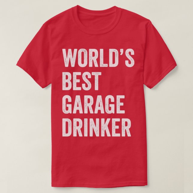 Camiseta Automático Mecânico, Arrefecedor de Garagem Engraç (Frente do Design)