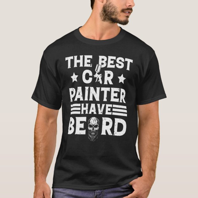 Camiseta Automotive Painters Lifetsyles Car Painting Profes (Frente)