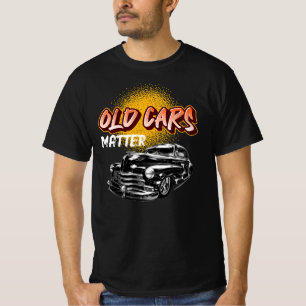 Camiseta Automóveis Antigos Importam Divertimento Gráfico d