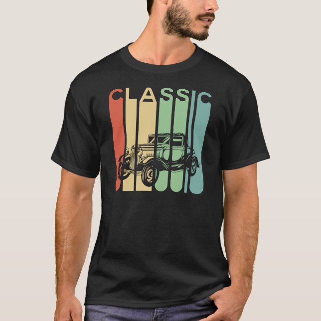 Camiseta Automóveis Clássicos (Frente)