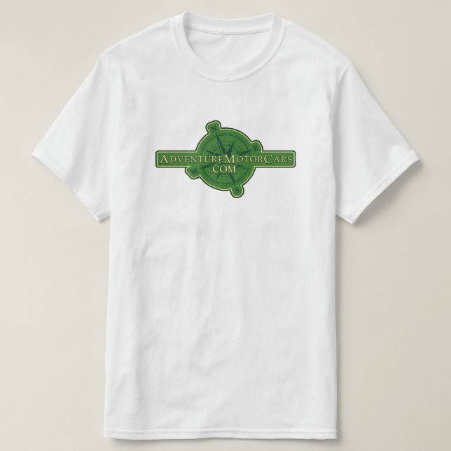 CAMISETA AUTOMÓVEIS DE AVENTURA (Frente do Design)