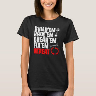 Camiseta Automóveis De Corridas De Automóveis Para Automóve