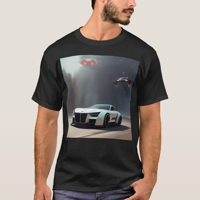 Camiseta Automóveis Futuros 5 (Frente)