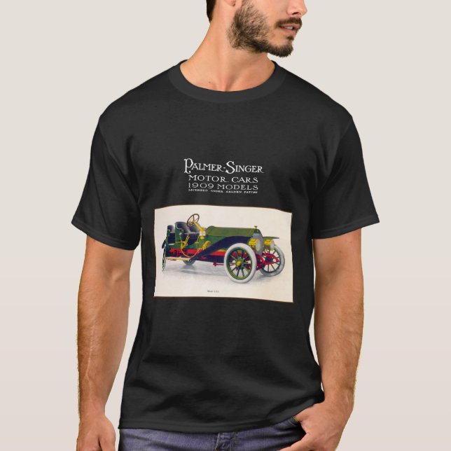 Camiseta Automóveis Palmer-Singer, 1909 (Frente)