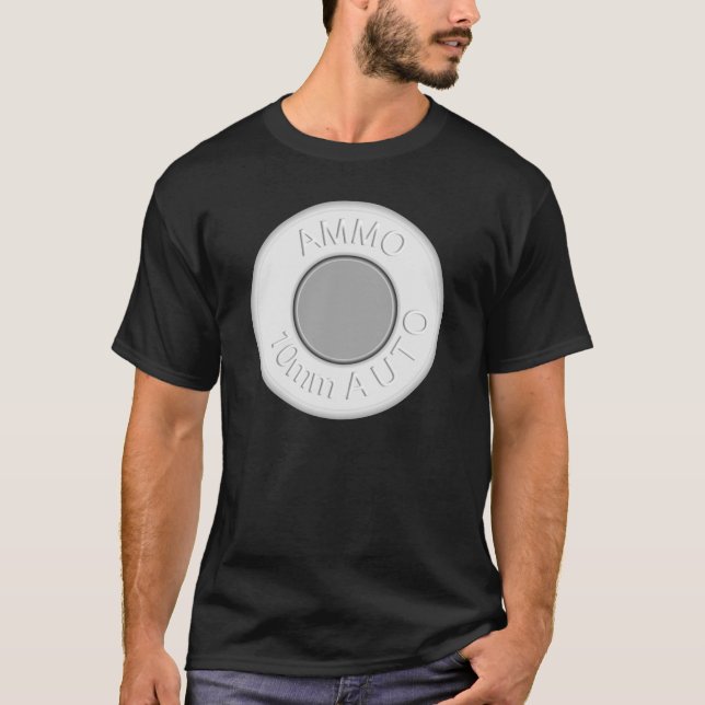Camiseta automóvel de 10mm (Frente)