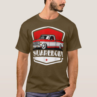 Camiseta Automóvel de Coleta Clássico de Corpo Secundário