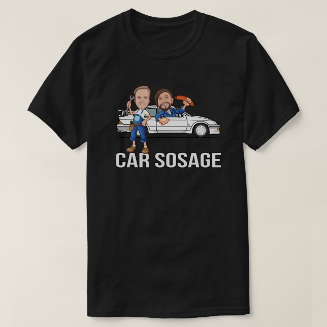Camiseta Automóvel de soagem com idade 1e1 fs (Frente do Design)