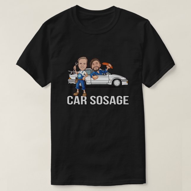 Camiseta Automóvel de soagem com idade 1e1 fs (Frente do Design)