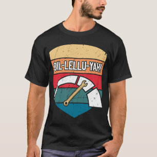 Camiseta Automóvel Mecânico de Reparação Automático Oillell