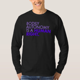 Camiseta Autonomia Corporal É Um Direito Humano Roxos