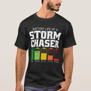 Camiseta Autonomia Da Bateria De Um Batista De Tempestade