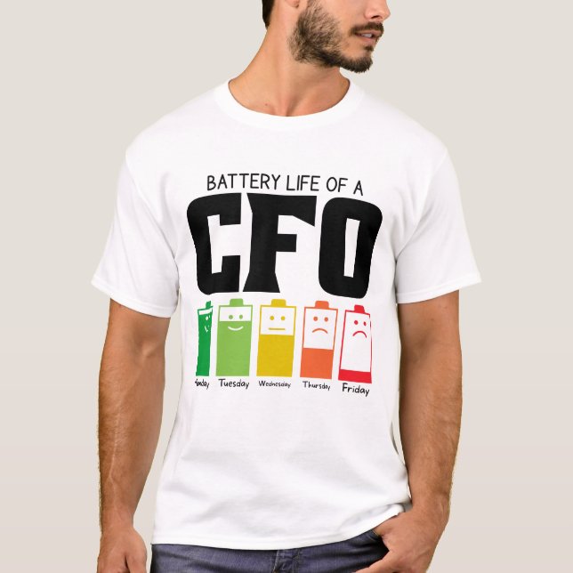 Camiseta Autonomia Da Bateria De Um CFO (Frente)