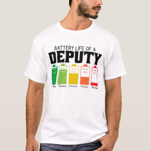 Camiseta Autonomia Da Bateria De Um Deputado