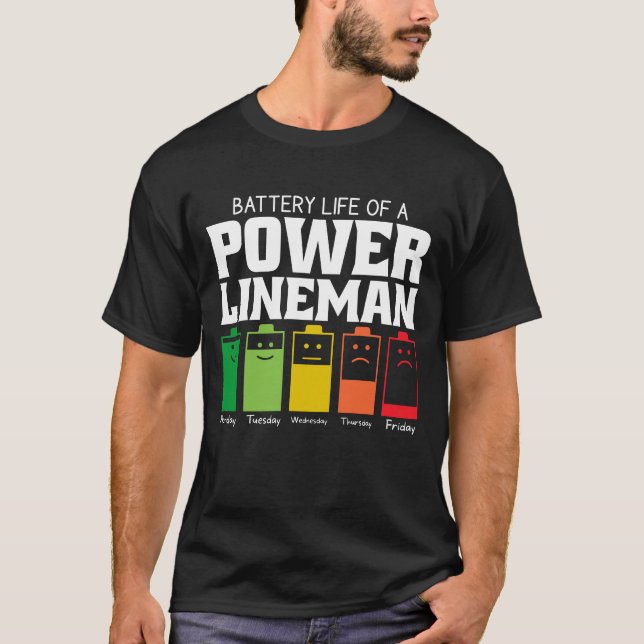 Camiseta Autonomia Da Bateria De Um Elétrico (Frente)
