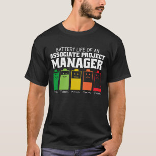 Camiseta Autonomia Da Bateria De Um Gestor De Projetos Asso