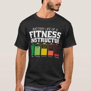 Camiseta Autonomia Da Bateria De Um Instrutor De Malhação