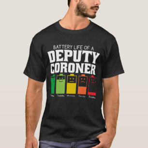 Camiseta Autonomia Da Bateria De Um Legista Adjunto