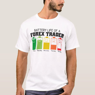 Camiseta Autonomia Da Bateria De Um Operador Forex