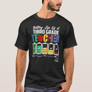 Camiseta Autonomia Da Bateria De Um Professor De Terceiro N