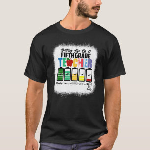 Camiseta Autonomia Da Bateria De Um Professor Do Quinto Gra