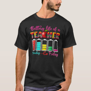 Camiseta Autonomia Da Bateria De Um Professor Melhor Profes