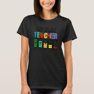 Camiseta Autonomia Da Bateria De Um Professor Pré-Escolar K