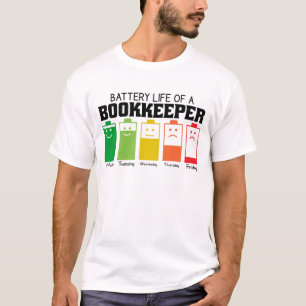 Camiseta Autonomia Da Bateria De Um Reservador