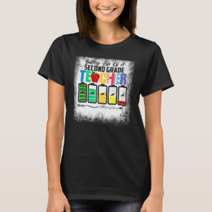Camiseta Autonomia Da Bateria De Um Segundo Professor De Ní