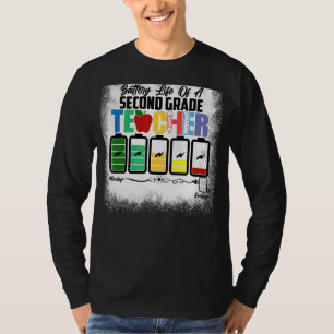 Camiseta Autonomia Da Bateria De Um Segundo Professor De Ní