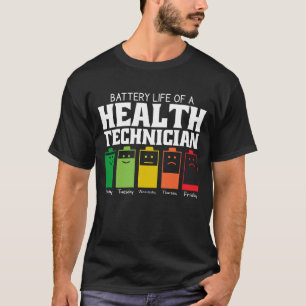 Camiseta Autonomia Da Bateria De Um Técnico De Saúde